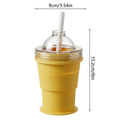 🧊🥤 Gobelet à Glaçons Pliable 2 en 1 كوب مكعبات الثلج القابل للطي 2 في 1