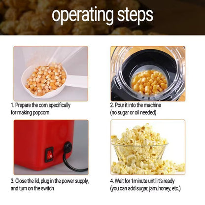 🍿 Machine à Pop-Corn Électrique 🍿 آلة صنع الفشار الكهربائية