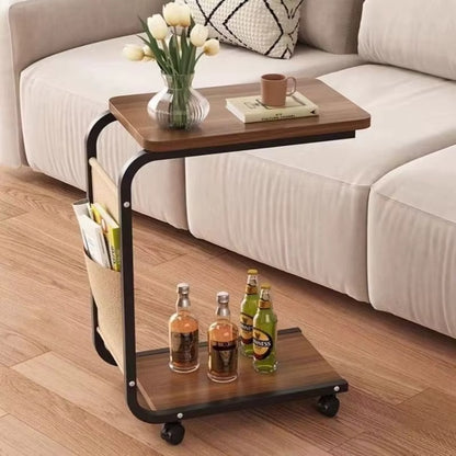 🛋️ Table d'Appoint Mobile 🛋️ طاولة جانبية عصرية