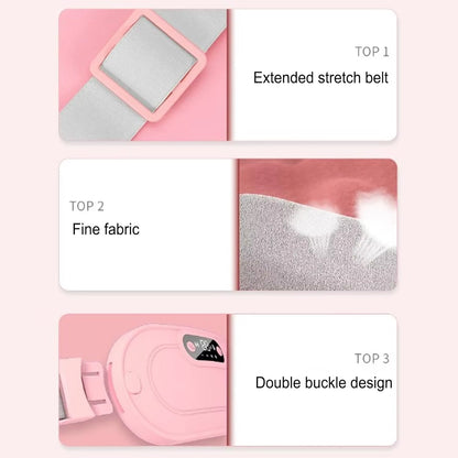 🌸🔥 Coussin Chauffant Menstruel حزام تسخين نسائي لتخفيف آلام الدورة الشهرية