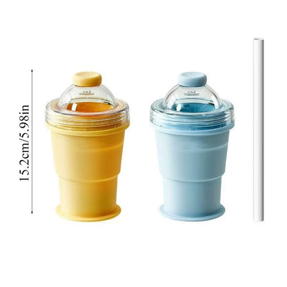 🧊🥤 Gobelet à Glaçons Pliable 2 en 1 كوب مكعبات الثلج القابل للطي 2 في 1