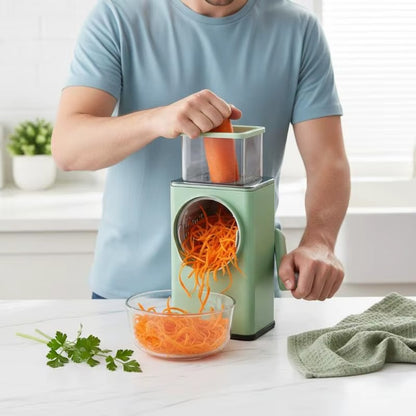 🥕 Coupe-Légumes 3-en-1 🥕 قطاعة خضروات متعددة الوظائف 3 في 1