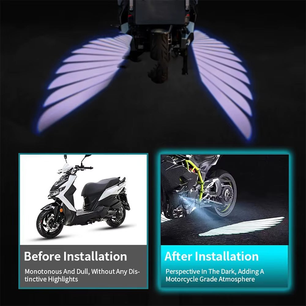 🔴 Projecteurs Laser Moto 🔴 مصابيح ليزر LED للدراجات النارية