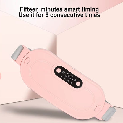 🌸🔥 Coussin Chauffant Menstruel حزام تسخين نسائي لتخفيف آلام الدورة الشهرية