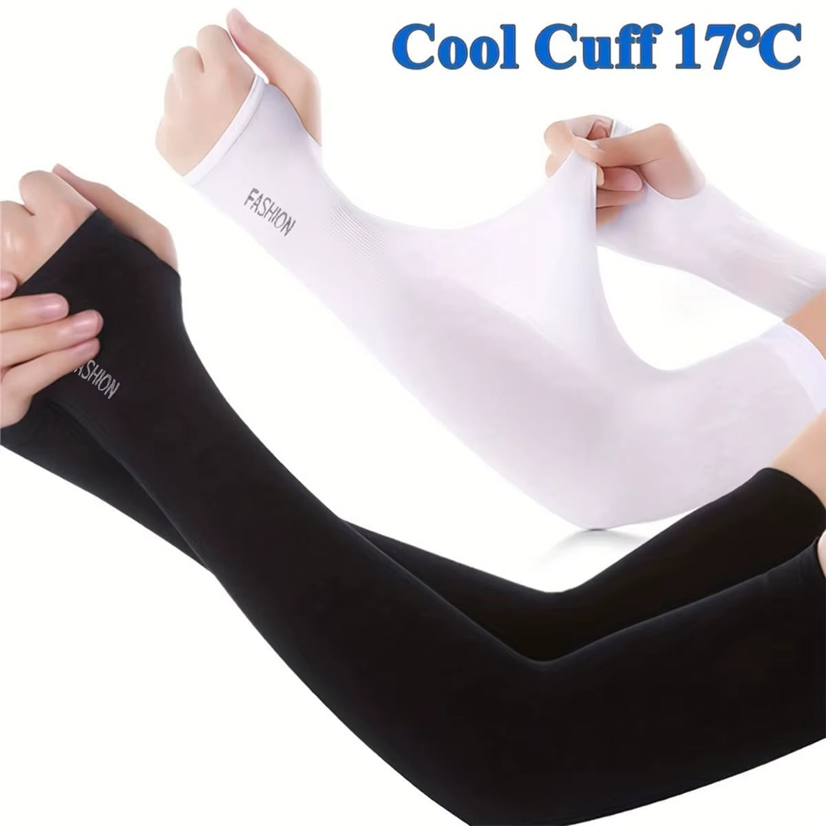 🧤 Manchettes de Protection UV أكمام الذراع الصيفية الواقية من الشمس