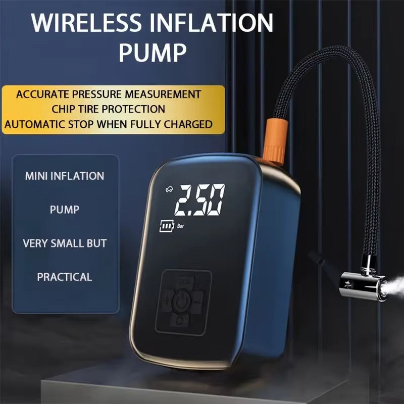 🚗 Compresseur d'Air Portable Sans Fil 🚗 مضخة هواء محمولة لاسلكية