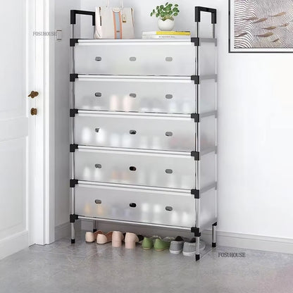 Étagère à chaussures multicouche Simple, support de rangement pour organisateur ménager