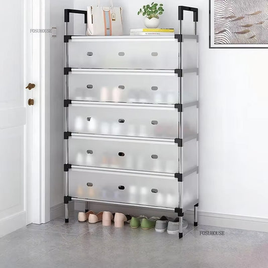 Étagère à chaussures multicouche Simple, support de rangement pour organisateur ménager