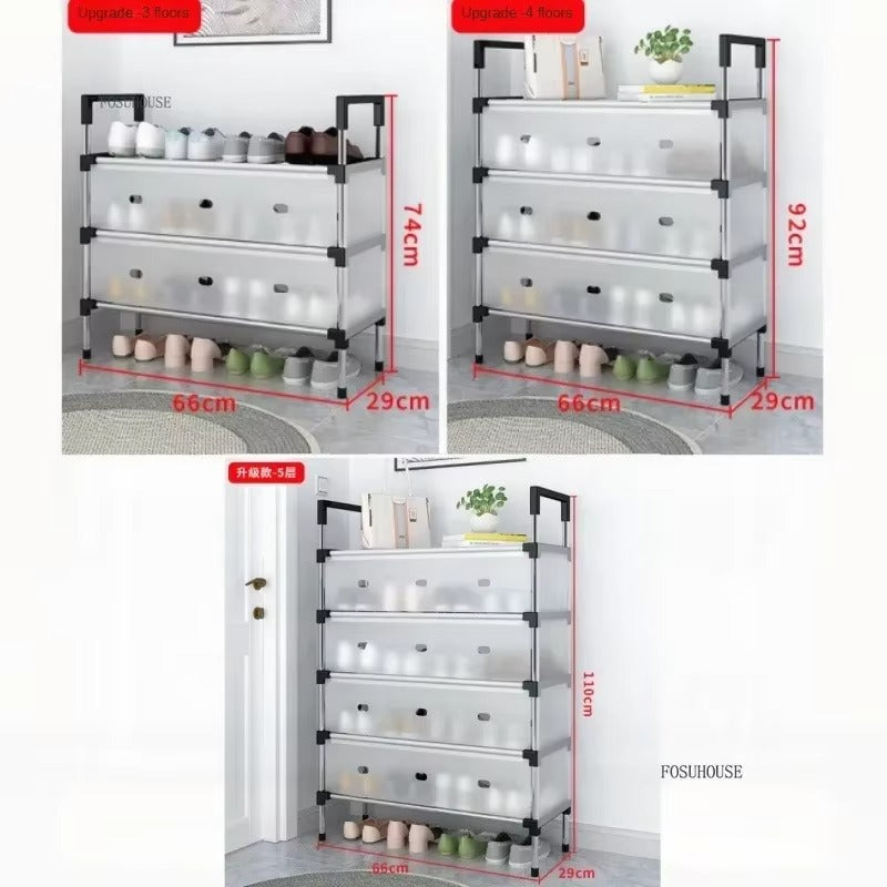 Étagère à chaussures multicouche Simple, support de rangement pour organisateur ménager