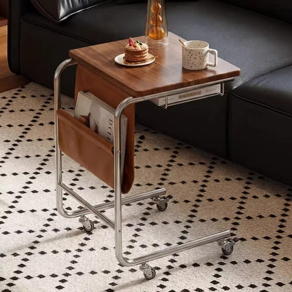 🛋️ Table d'Appoint Mobile 🛋️ طاولة جانبية عصرية