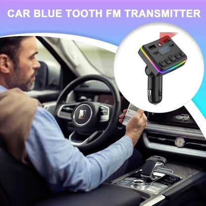 🚗 Chargeur Voiture Bluetooth PD شاحن سيارة سريع مع بلوتوث وجهاز إرسال FM