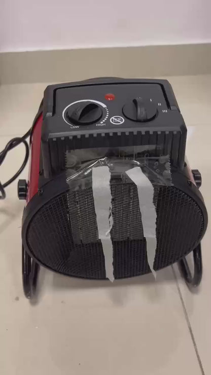 Chauffage Soufflant Industriel Portable – Puissant, Anti-Humidité et Ultra Résistant