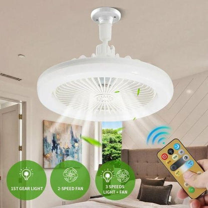 💨 Ventilateur Plafond LED 💨 مروحة سقف بإضاءة LED