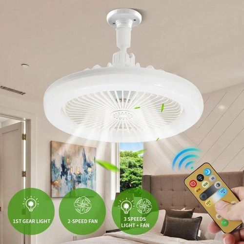 💨 Ventilateur Plafond LED 💨 مروحة سقف بإضاءة LED